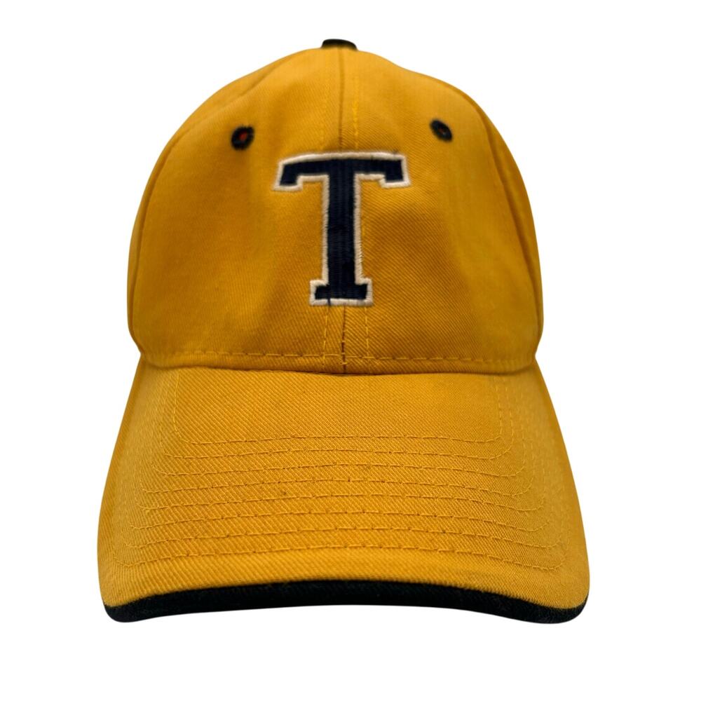 VTG University of Toledo Rockets‎ Baseball Cap Yellow Size 7 5/8 Made in USA Hat